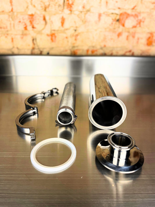 1.5" 304 Sanitary Inline Tri Clamp Strainer Filter