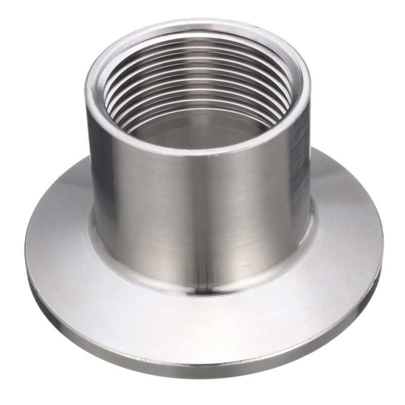 1.5'' tri-clamp adapter, 1/2 thread