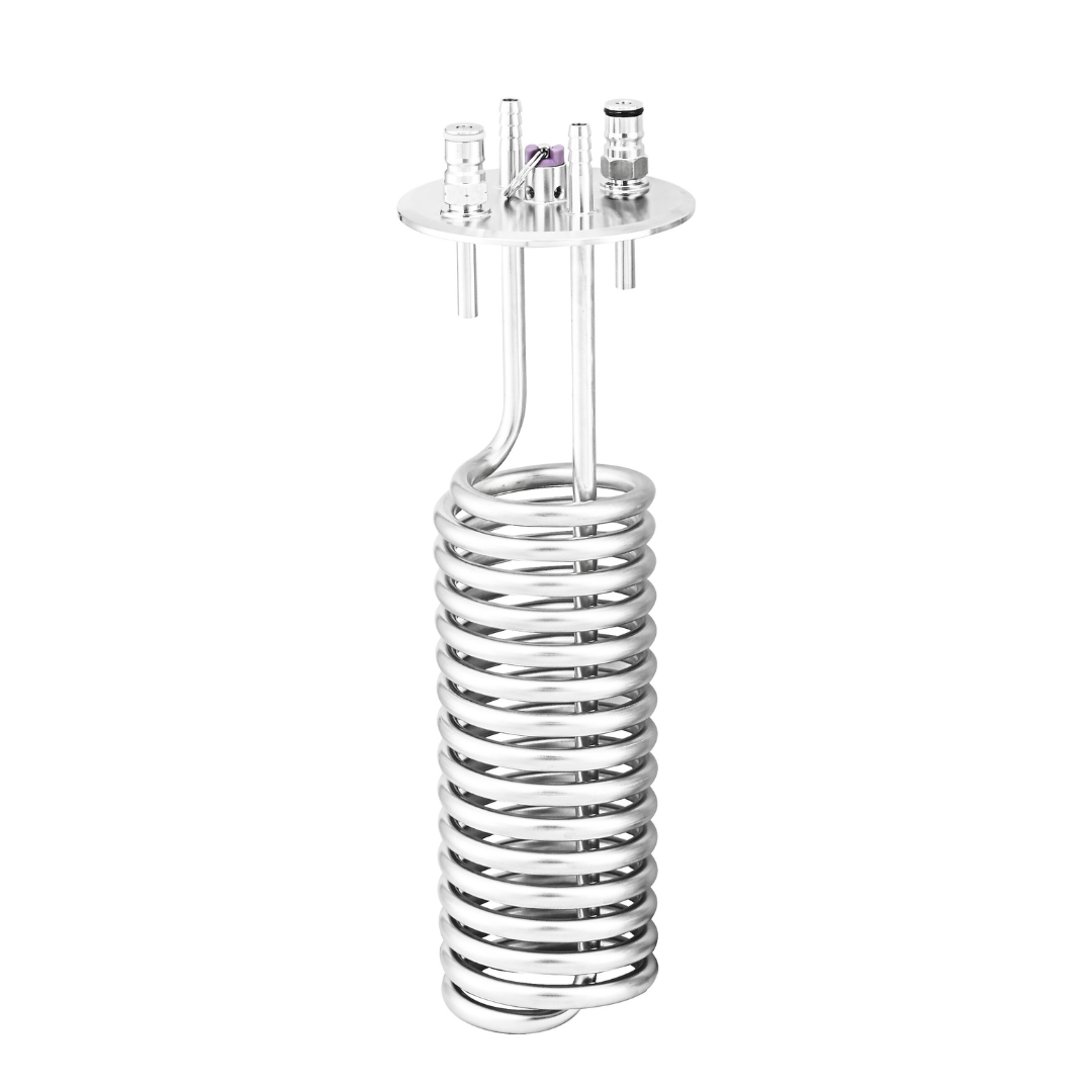 Chilling coil with PRV + gas and liquid post for PF30L Conical Fermenter or FlexiTaurus - SHORT