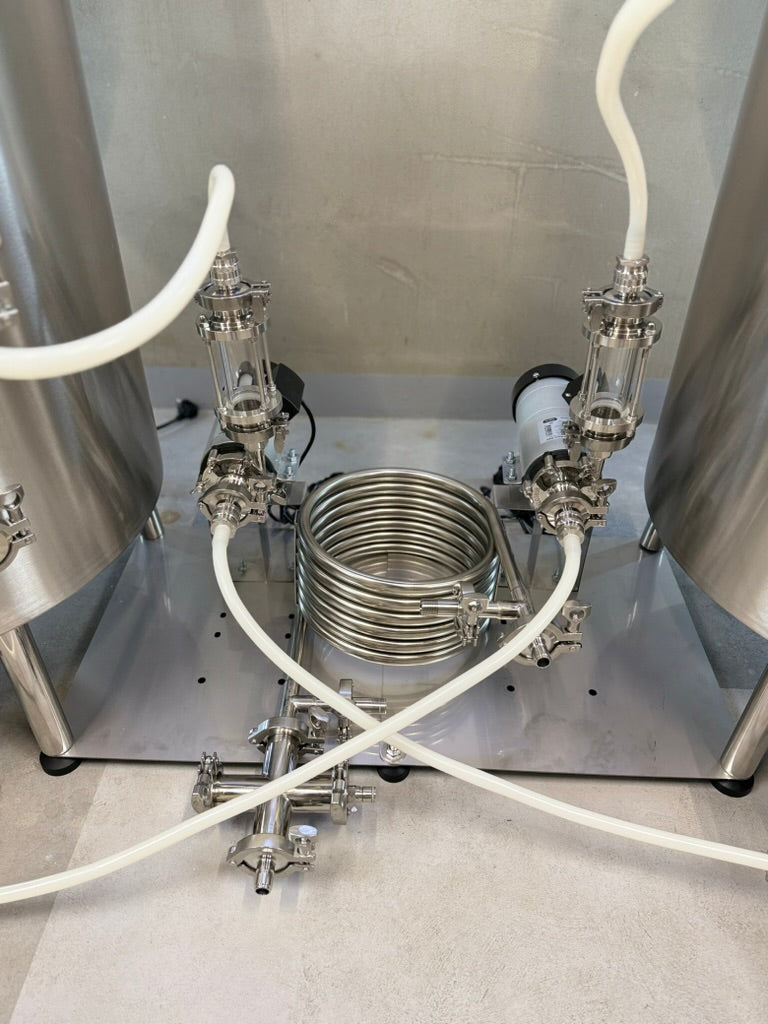 K40 2V Brewing System – 46L Two-Vessel Stainless Brewhouse