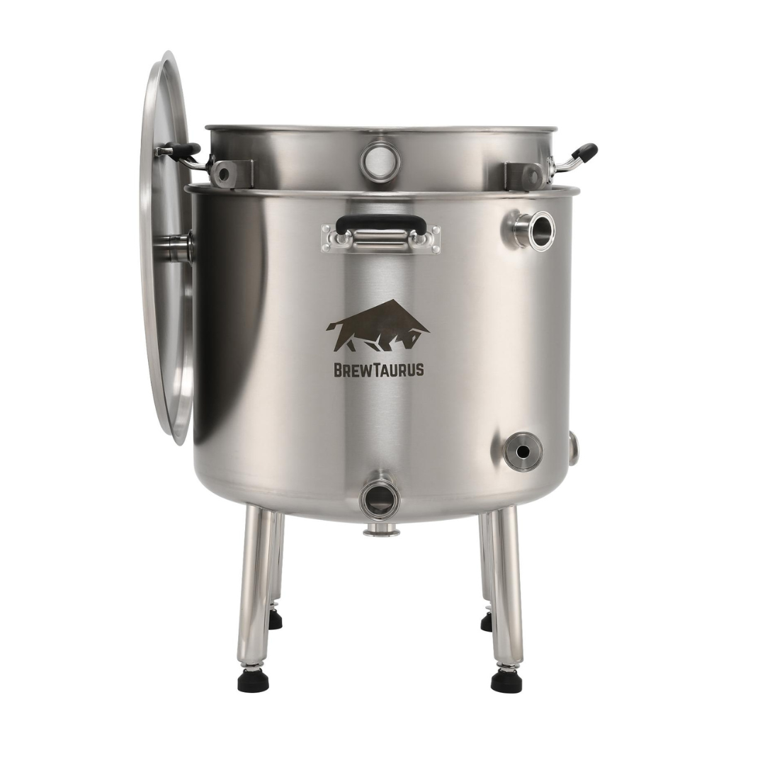 K160L Brew Kettle + Malt Pipe - Dented / bent