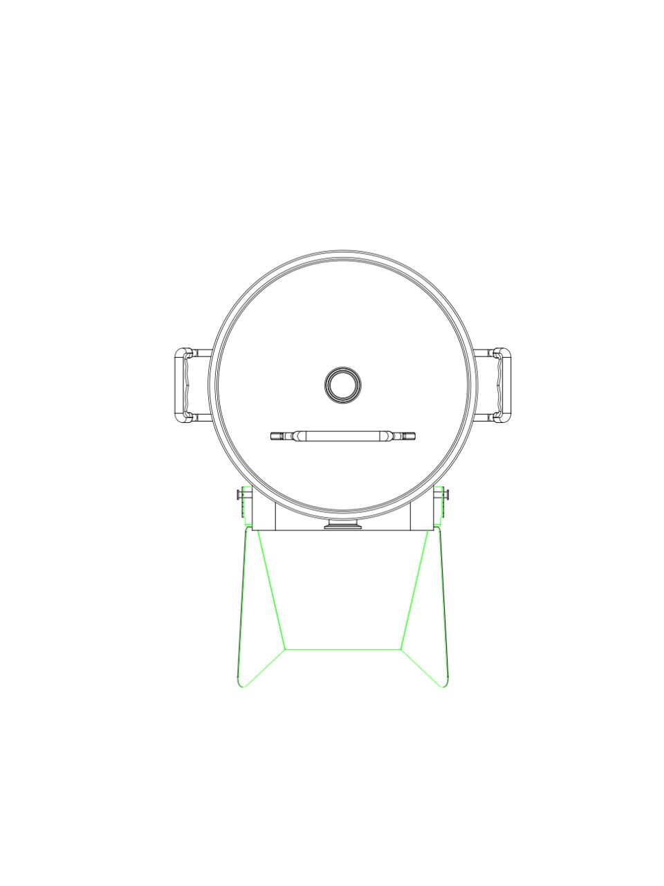 K40 Mash Tun - Complete Set (incl. valves & clamps)
