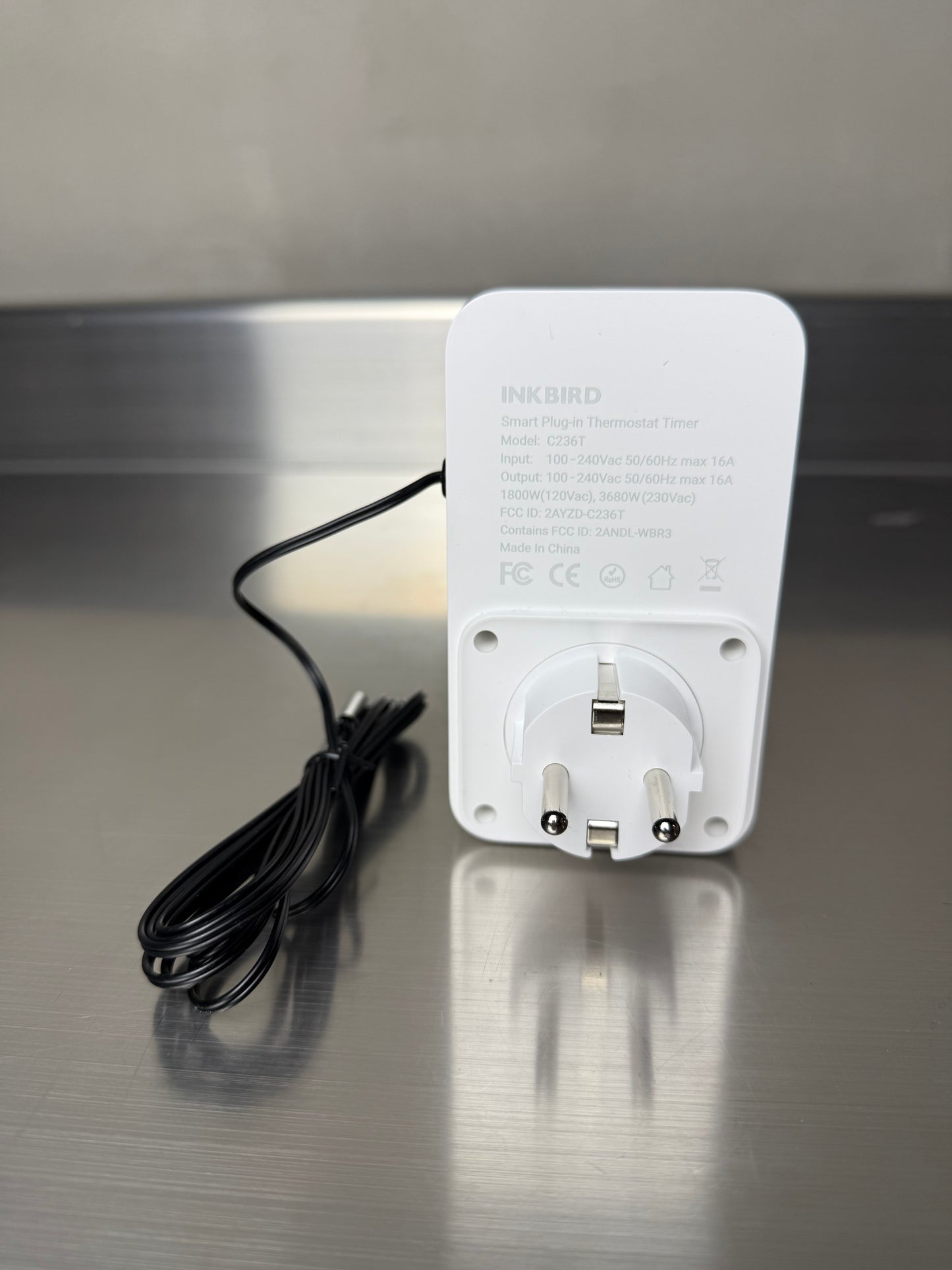 INKBIRD Temperature Controller β C236T- 16amp EU plug