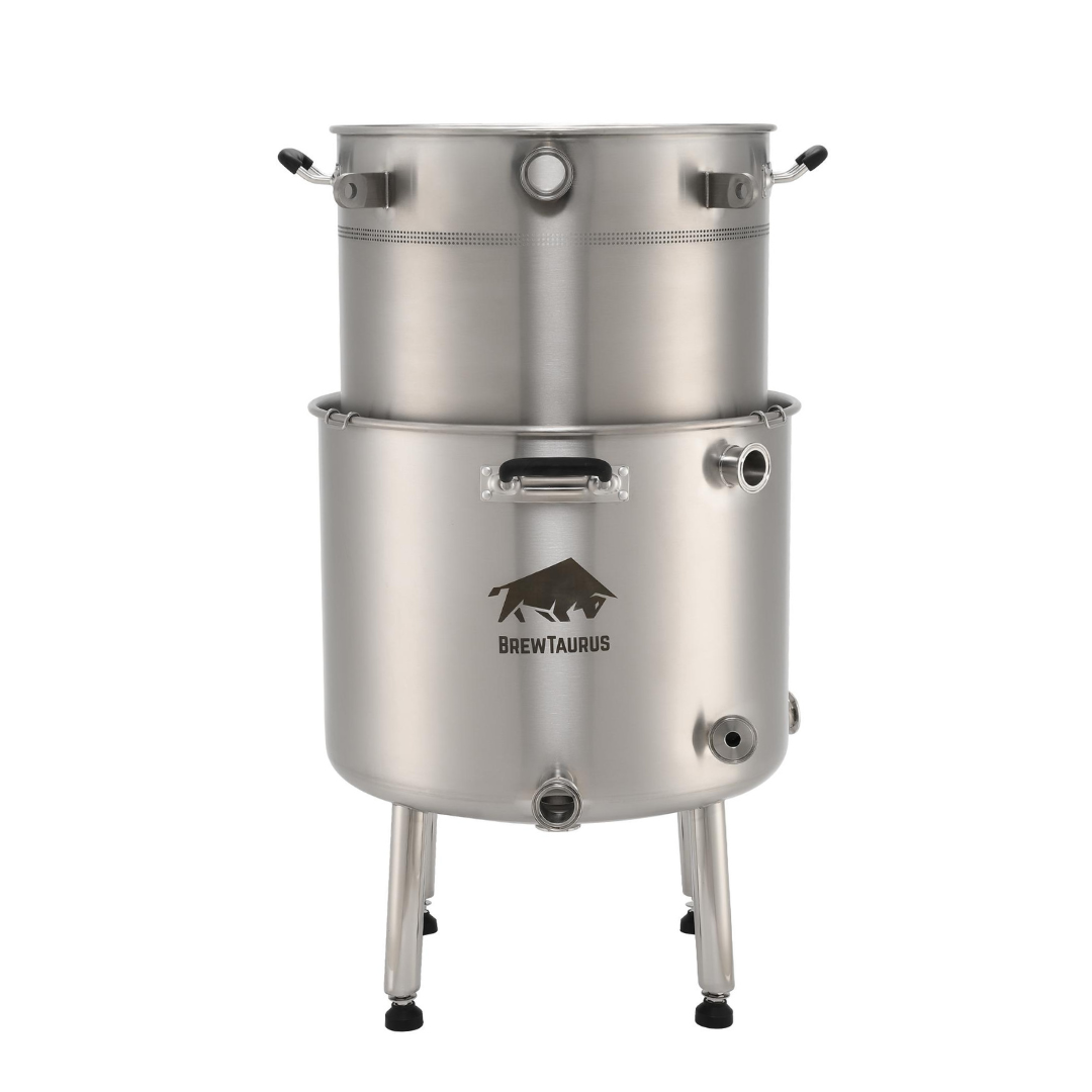 K160L Brew Kettle + Malt Pipe - Dented / bent