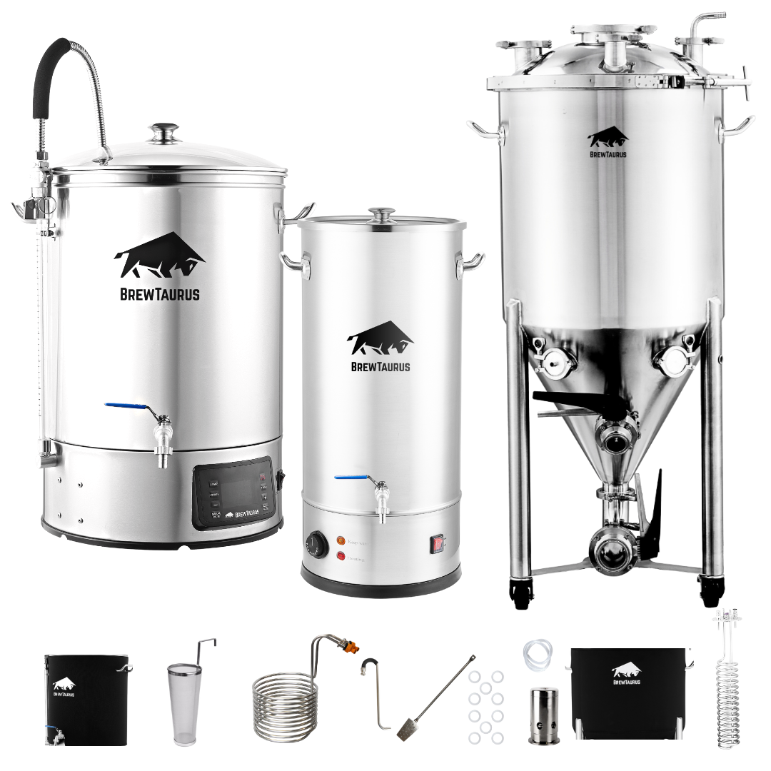 Brewhouse B65L Brewing System PRO [Extra accessories] & PF75L Conical
