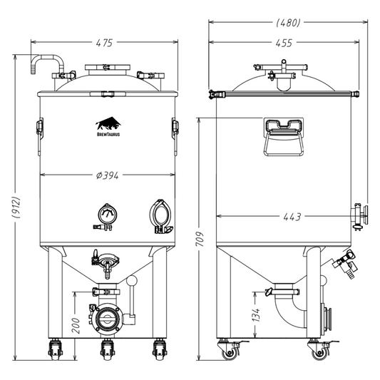 *PRE-ORDER* F55L Conical Fermenter Gen.2