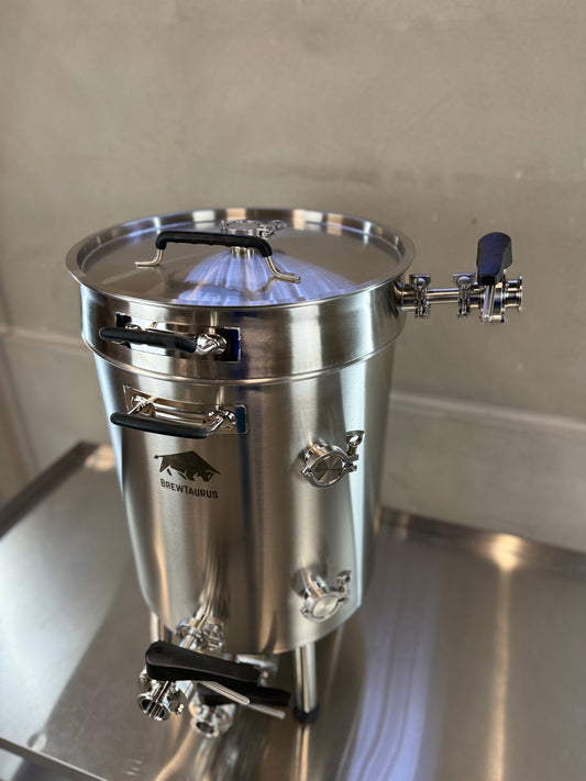 K80 Boil Kettle + Malt Pipe – Complete Set (incl. valves & clamps)