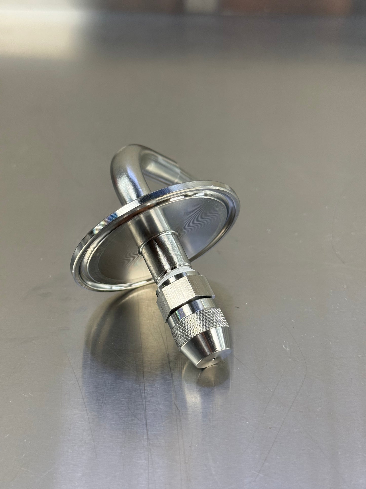 2" Tri-Clamp Condenser Nozzle — 3/8" push-fit