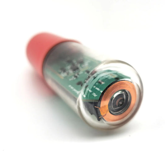 Wirelessly Charged RAPT Pill Hydrometer & Thermometer (Pre-Assembled, Red Housing)