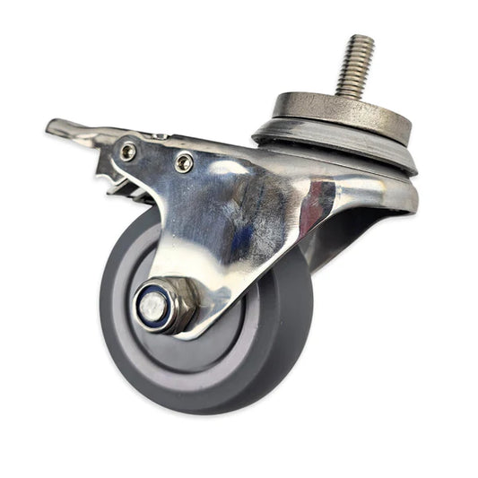 3 Inch SS TPR Caster Wheel Set