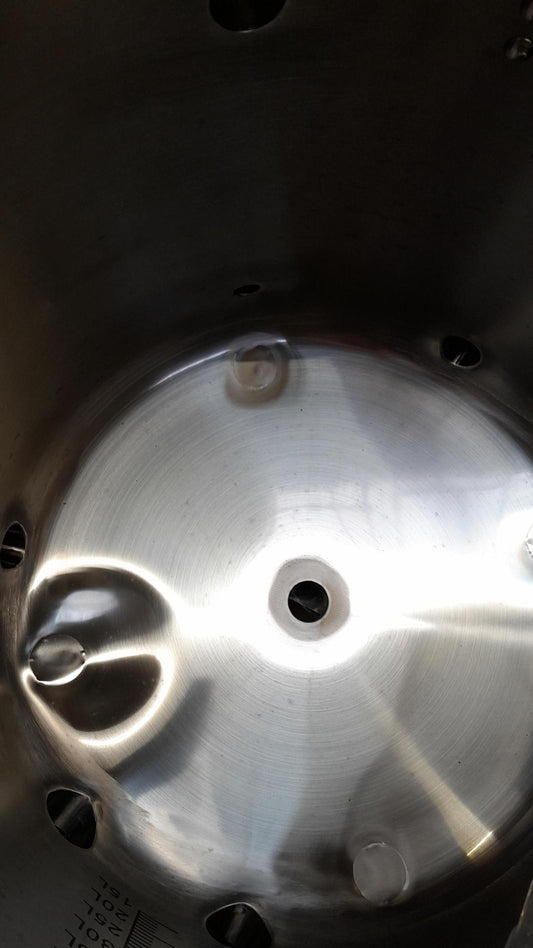 K80L Brew Kettle + Malt Pipe - SECOND LIFE - dented cone