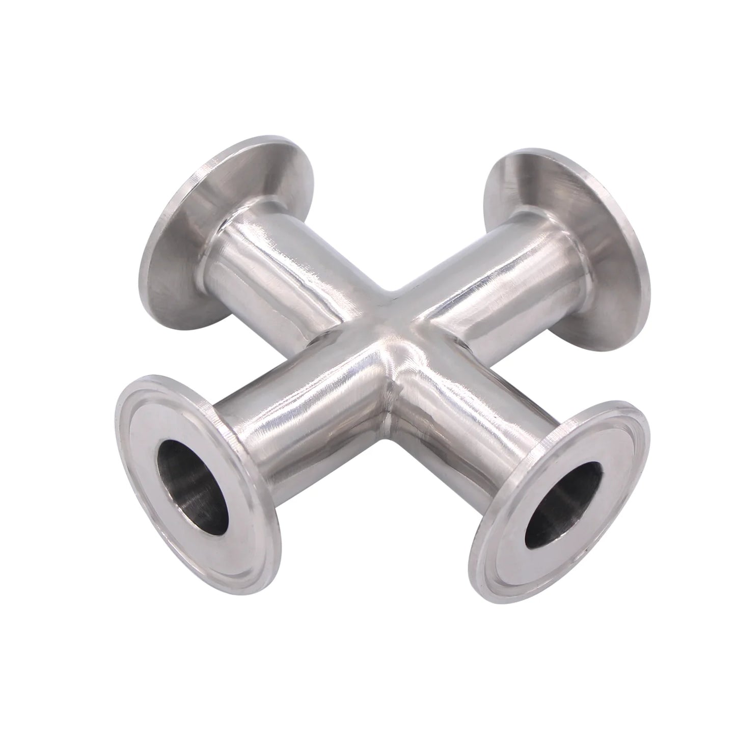 1.5" Sanitary Tri Clamp 4 way Cross