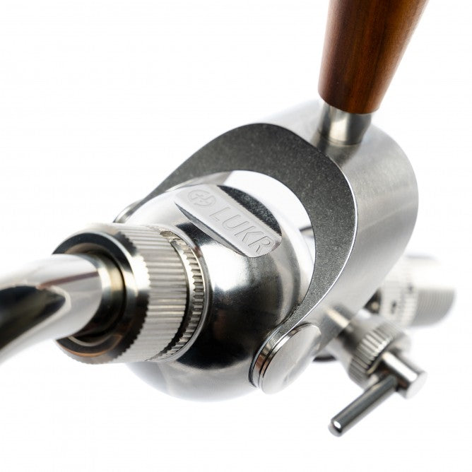 LUKR Baroko Freedom Beer Faucet | Polished Stainless Steel