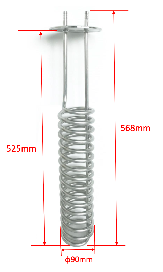 Chilling coil for F55L / PF55L Conical Fermenter