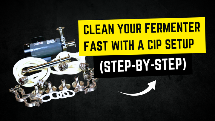CIP Cleaning for Fermenters: Fast, Effortless, Shiny