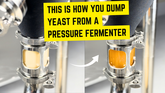 How to Dump Yeast from a Pressure Fermenter — Fast, Clean, Controlled