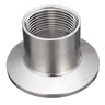 1.5'' Tri-clamp adapter, 1/2 thread DN15