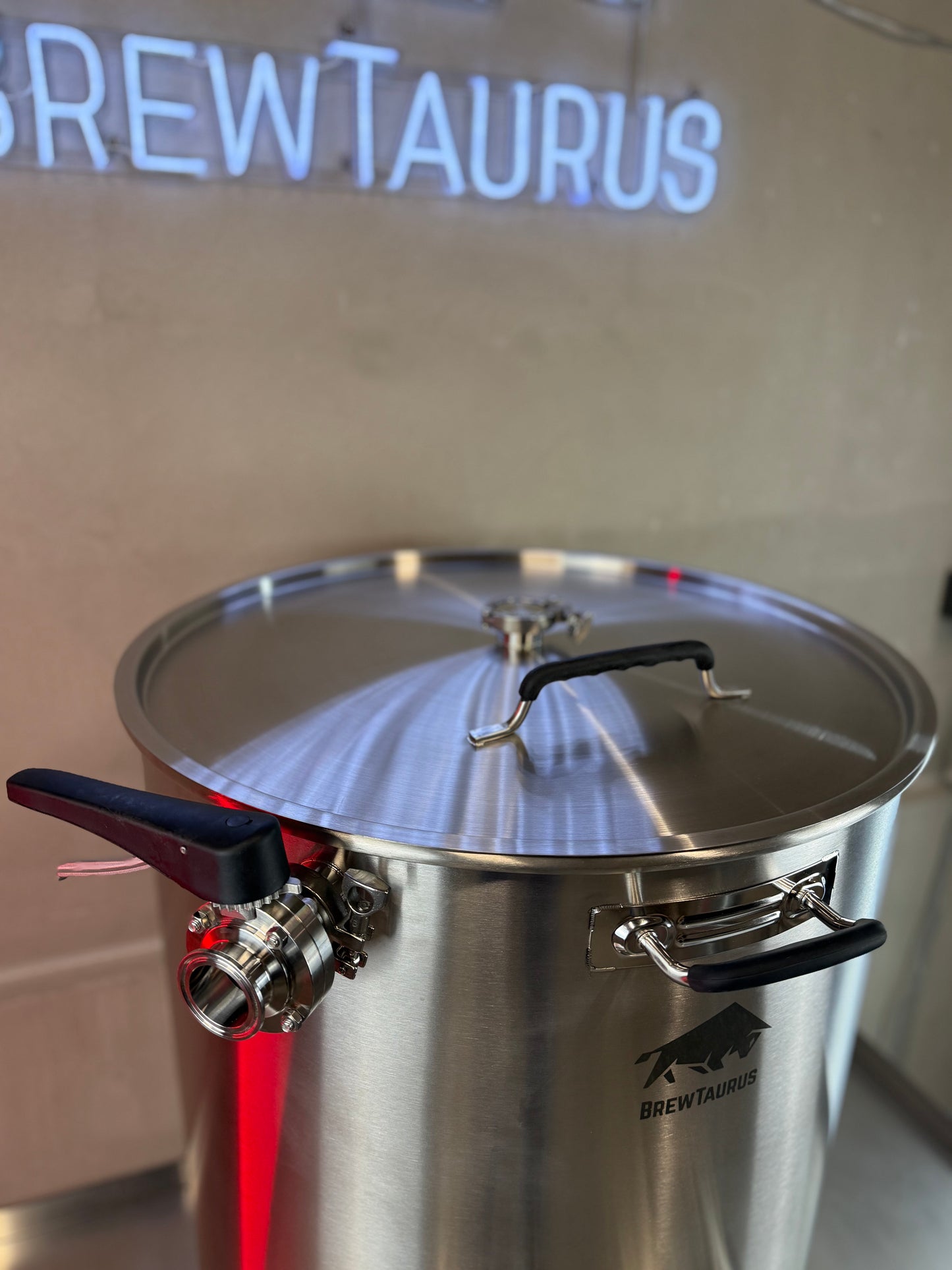 K220 Mash Tun - Complete Set (incl. valves & clamps)