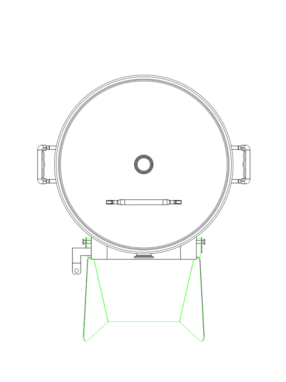 K80 Mash Tun - Complete Set (incl. valves & clamps)