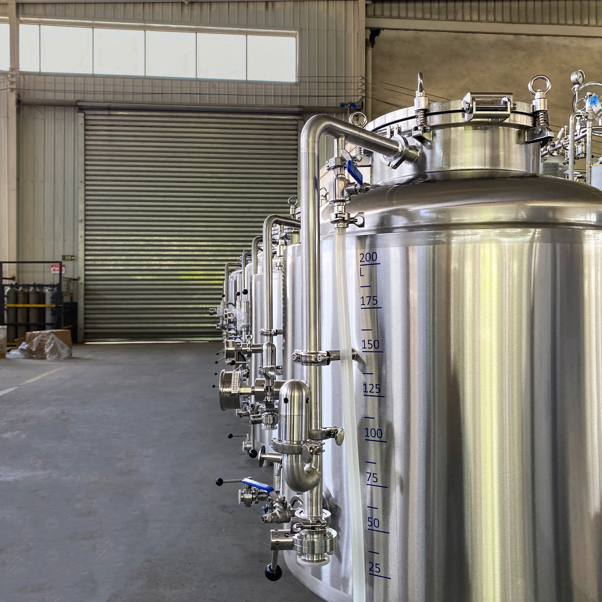 BrewTaurus PRO bright beer tank — reference photo of the PRO BBT series (BBT-600: 600/660 L)