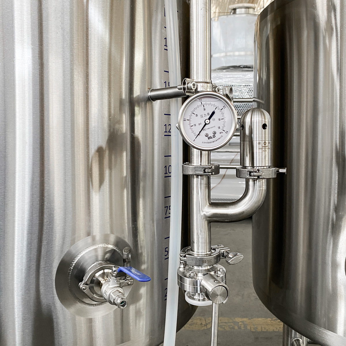 BBT-250 · Bright Beer Tank 250/270 L (2.0 bar)