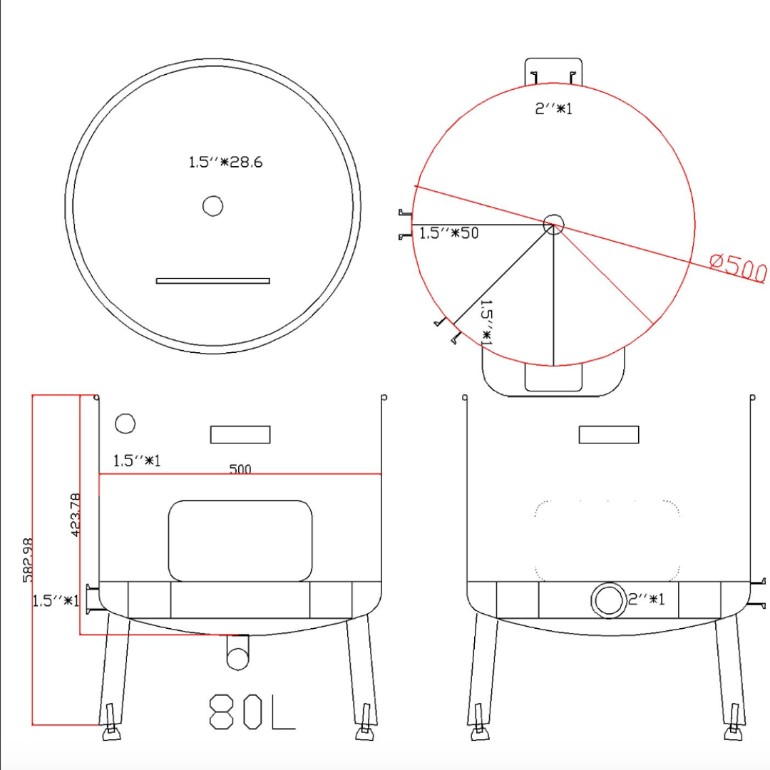 K80L Grain Door