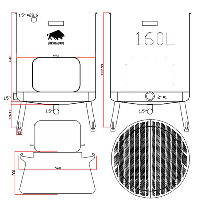 K160L Grain Door