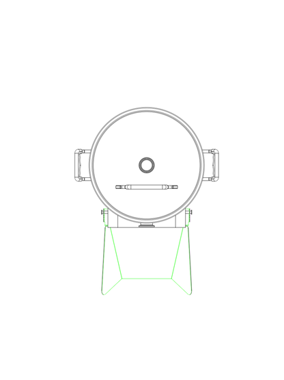 K40 Mash Tun - Complete Set (incl. valves & clamps)