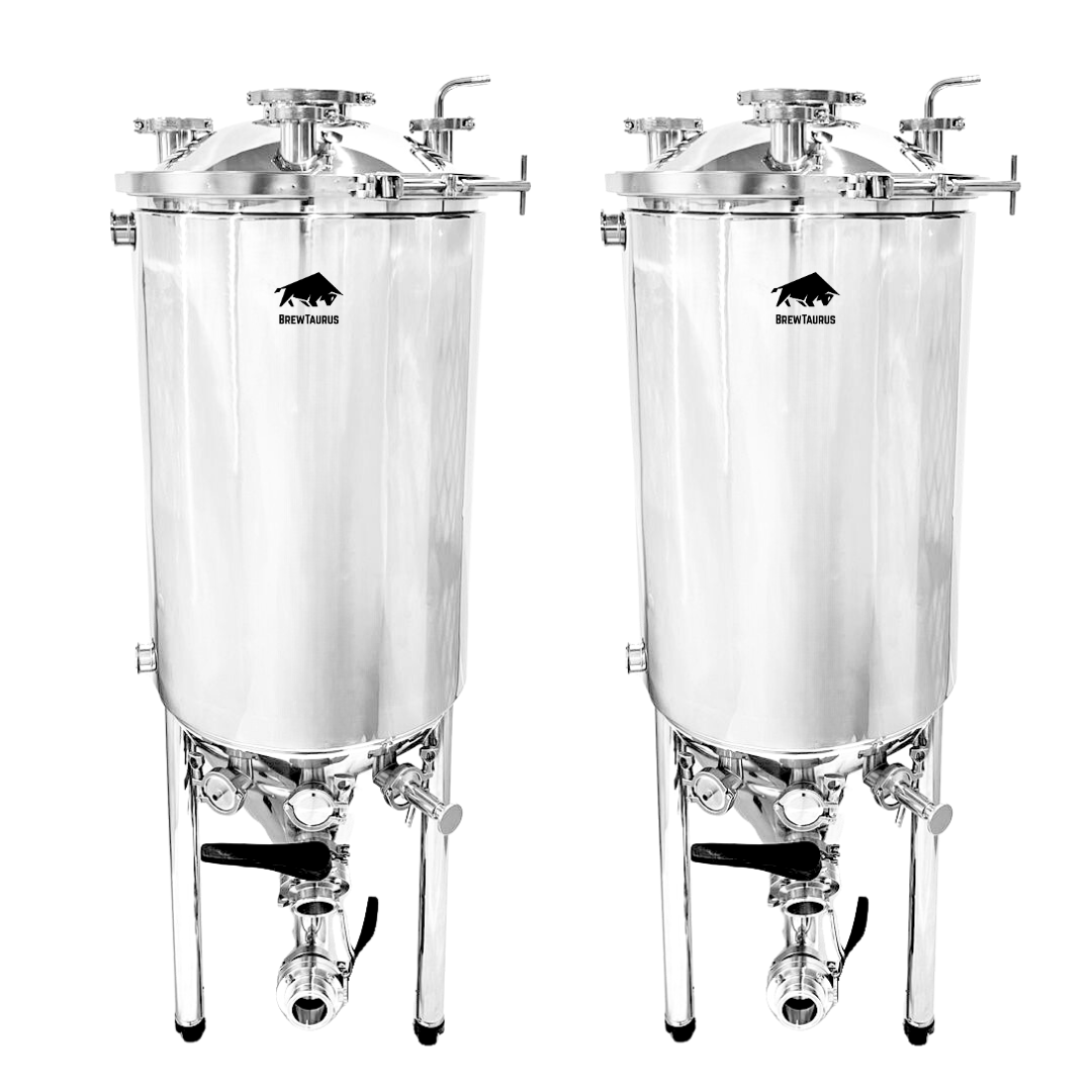 2X PF105L Jacketed Conical Fermenter +[Extra accessories]