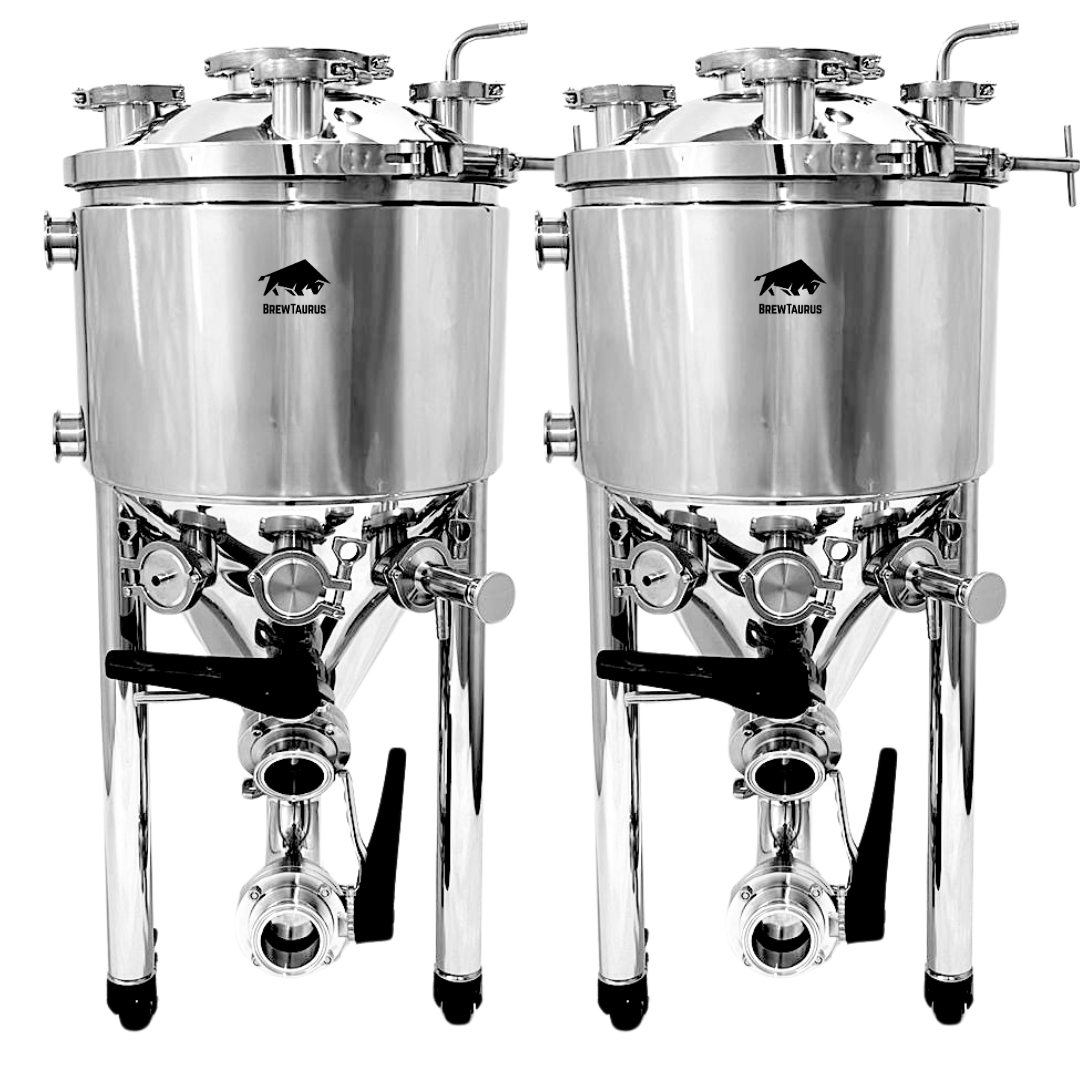 2X PF30L Jacketed Conical Fermenter +[Extra accessories]