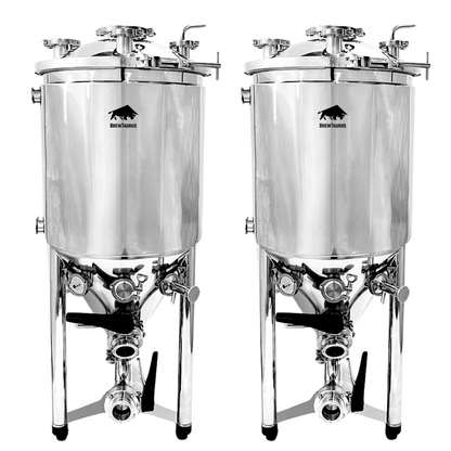 2X PF75L Jacketed Conical Fermenter +[Extra accessories]