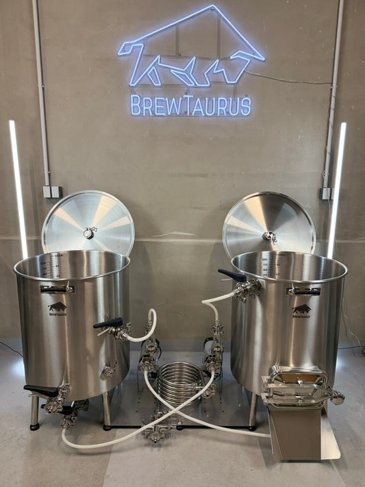 K200 2V Brewing System – 207L Two-Vessel Stainless Brewhouse
