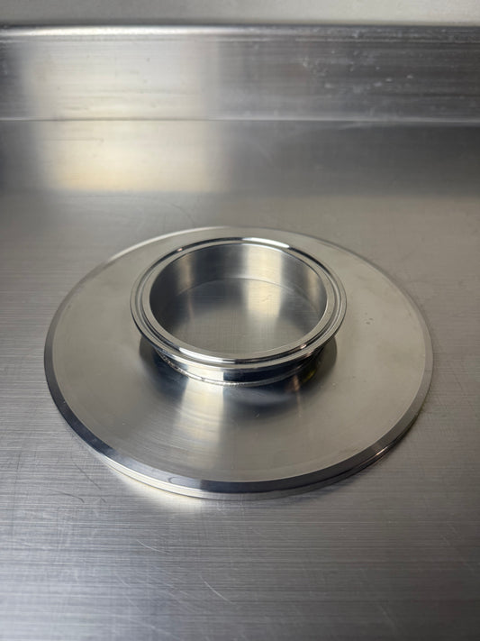 8" to 4" Tri clamp reducer