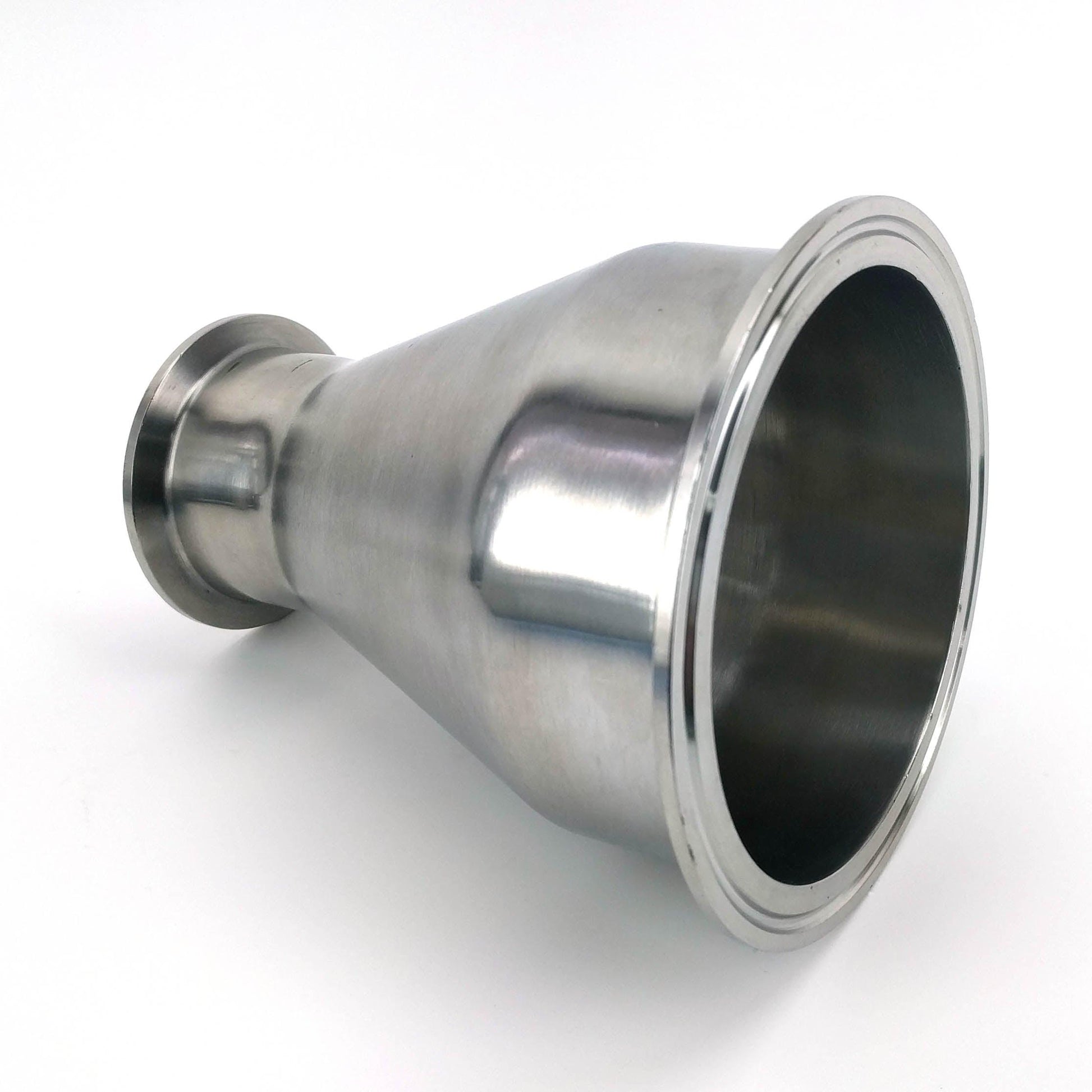 4 to 2 inch Tri-Clamp reducer - ferrule detail