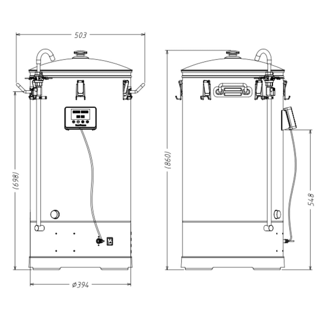 B70L Brewing System +[Extra accessories]