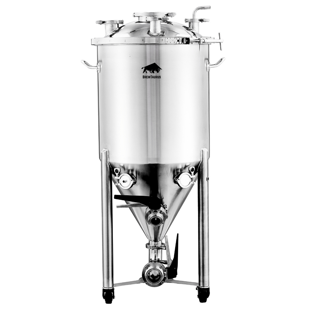 New BrewTaurus triclamp Conical Fermenter of 30L, 55L and 62L capacity. Home