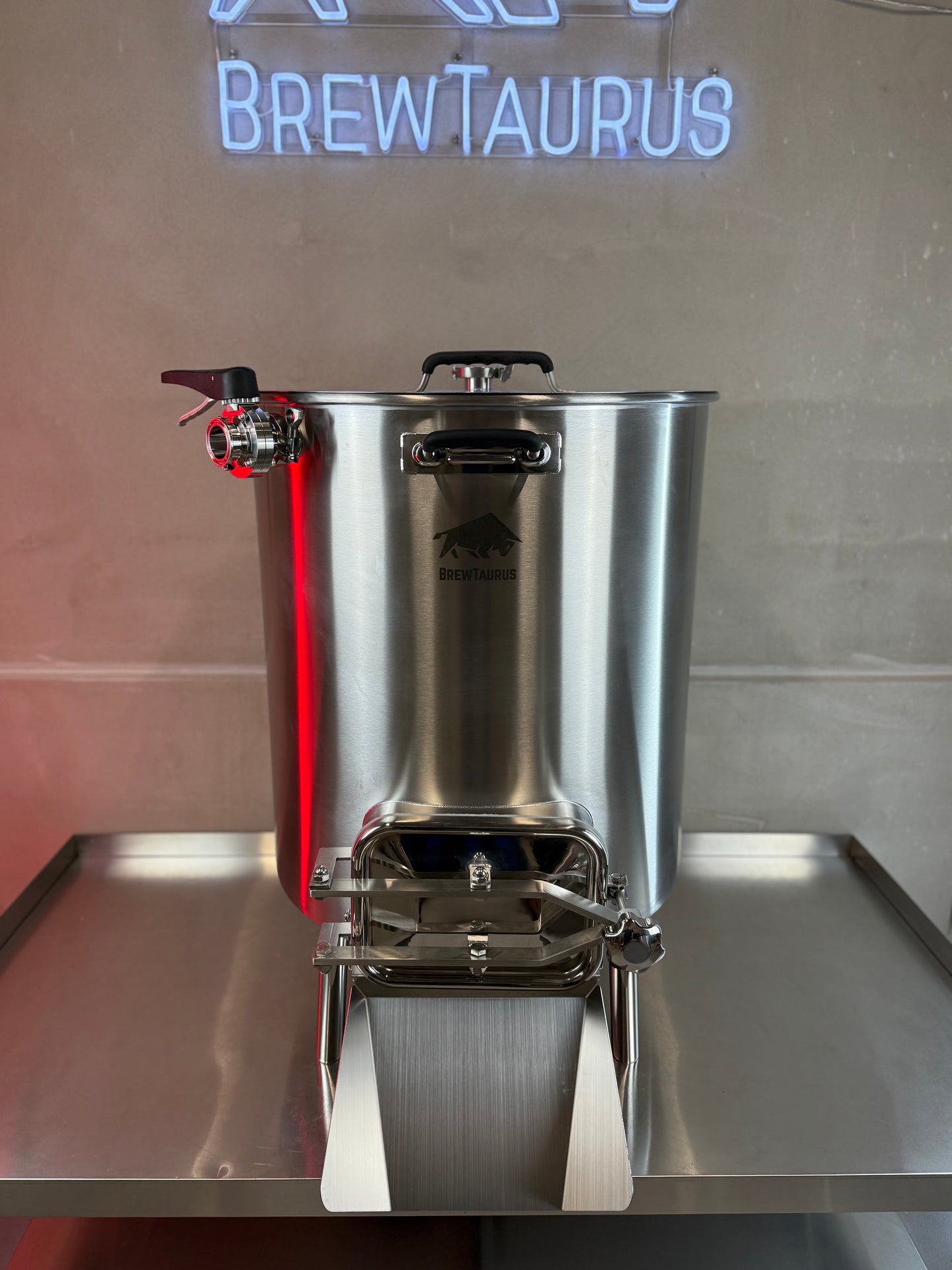 K220 Mash Tun - Complete Set (incl. valves & clamps)