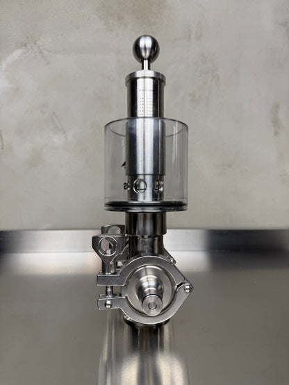 1.5" Spunding Valve with pressure Gauge and GAS port