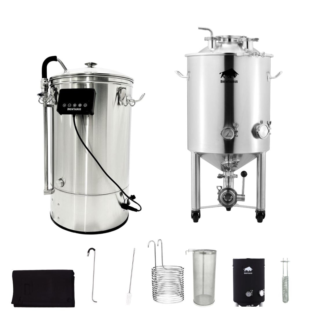 *PRE-ORDER* Brewhouse: B40L Brewing System [Extra accessories] & F55L Conical Fermenter Gen.2 [Extra accessories]