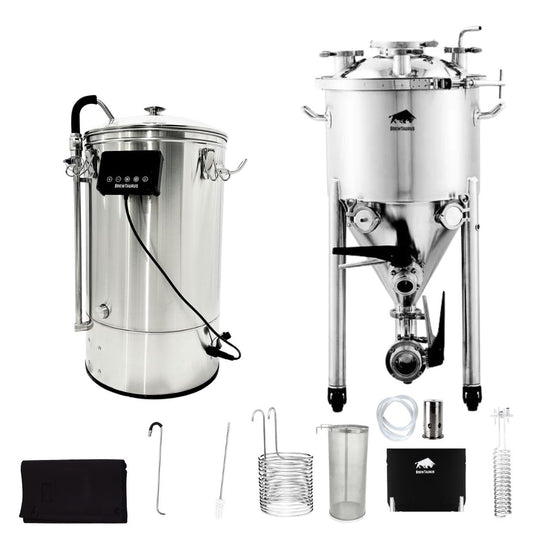 *PRE-ORDER* Brewhouse: B40L Brewing System [Extra accessories] & PF30L Conical Fermenter +[Extra accessories]