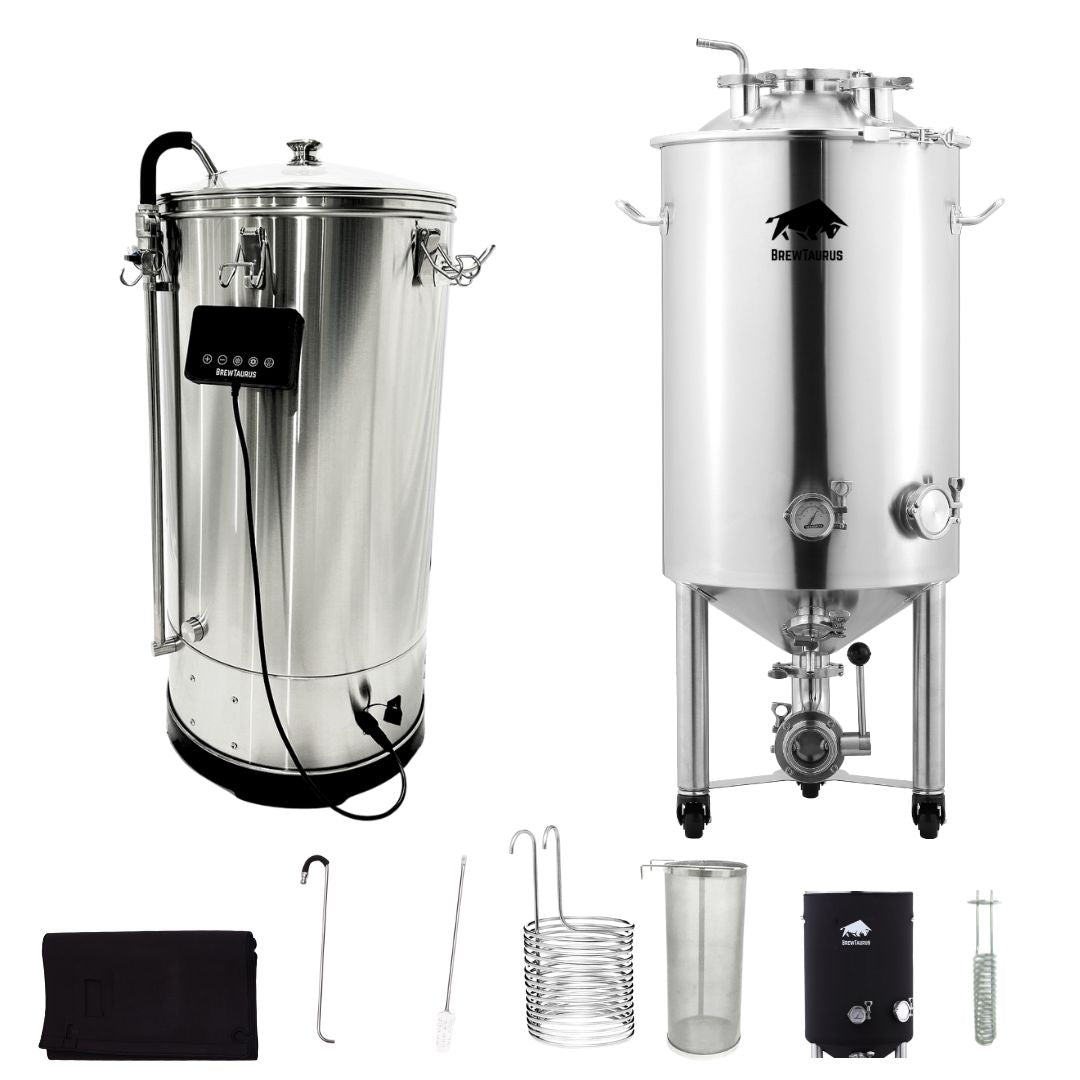 *PRE-ORDER* Brewhouse: B70L Brewing System [Extra accessories] & F70L Conical Fermenter Gen.2 [Extra accessories]