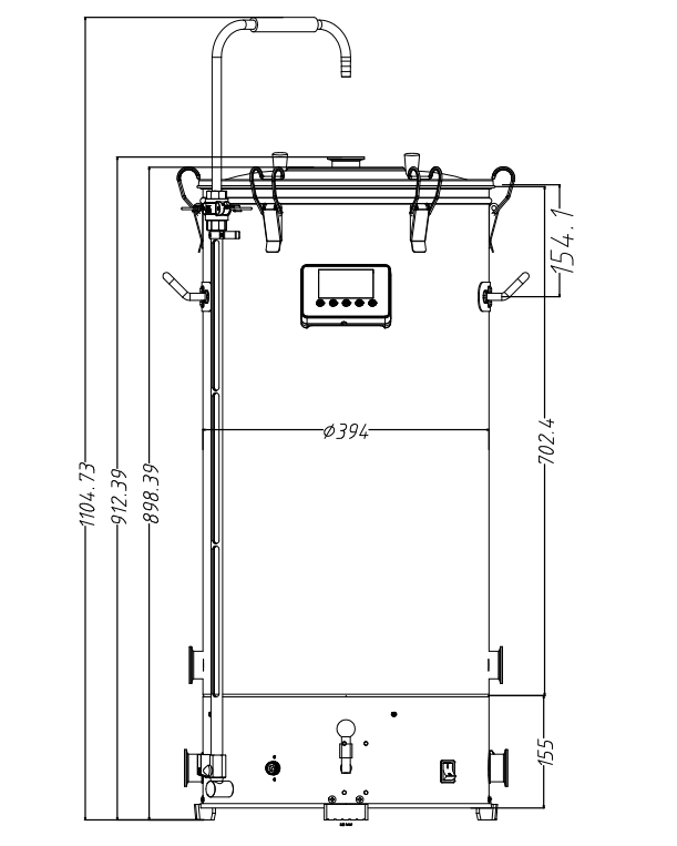 B80L PRO Brewing System