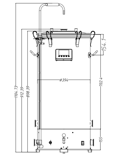 B80L PRO Brewing System