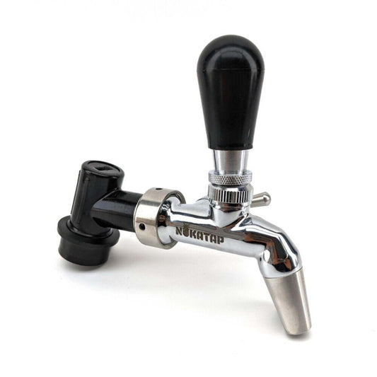 Faucet with ball lock shank