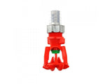Low Volume CIP Spinning Spray Rotor (stainless swivel nut and barb )