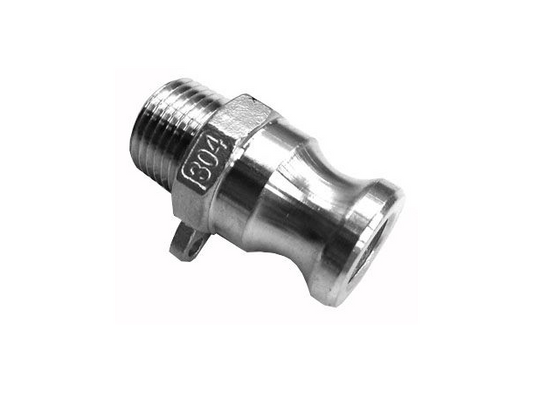 Cam Lock type F male x 1/2" male