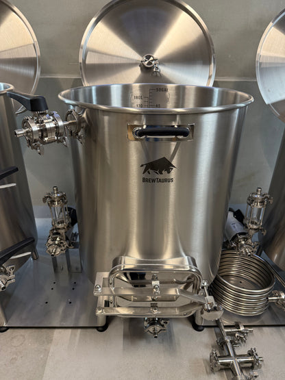 K80 3V Brewing System – 86.5L Three-Vessel Stainless Brewhouse