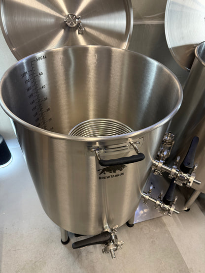 K80 3V Brewing System – 86.5L Three-Vessel Stainless Brewhouse