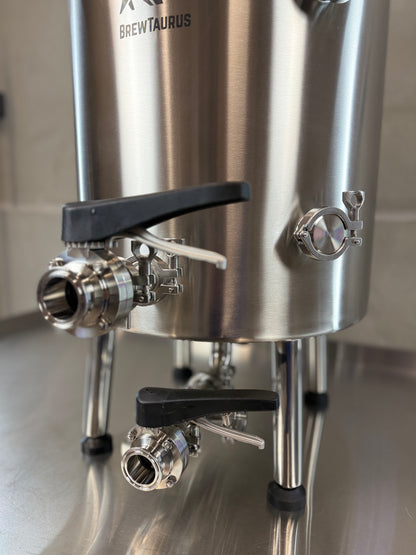K80 Boil Kettle + Malt Pipe – Complete Set (incl. valves & clamps)