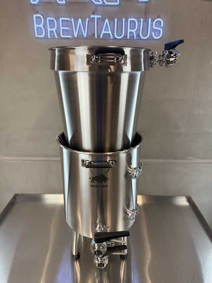 K80 Boil Kettle + Malt Pipe – Complete Set (incl. valves & clamps)